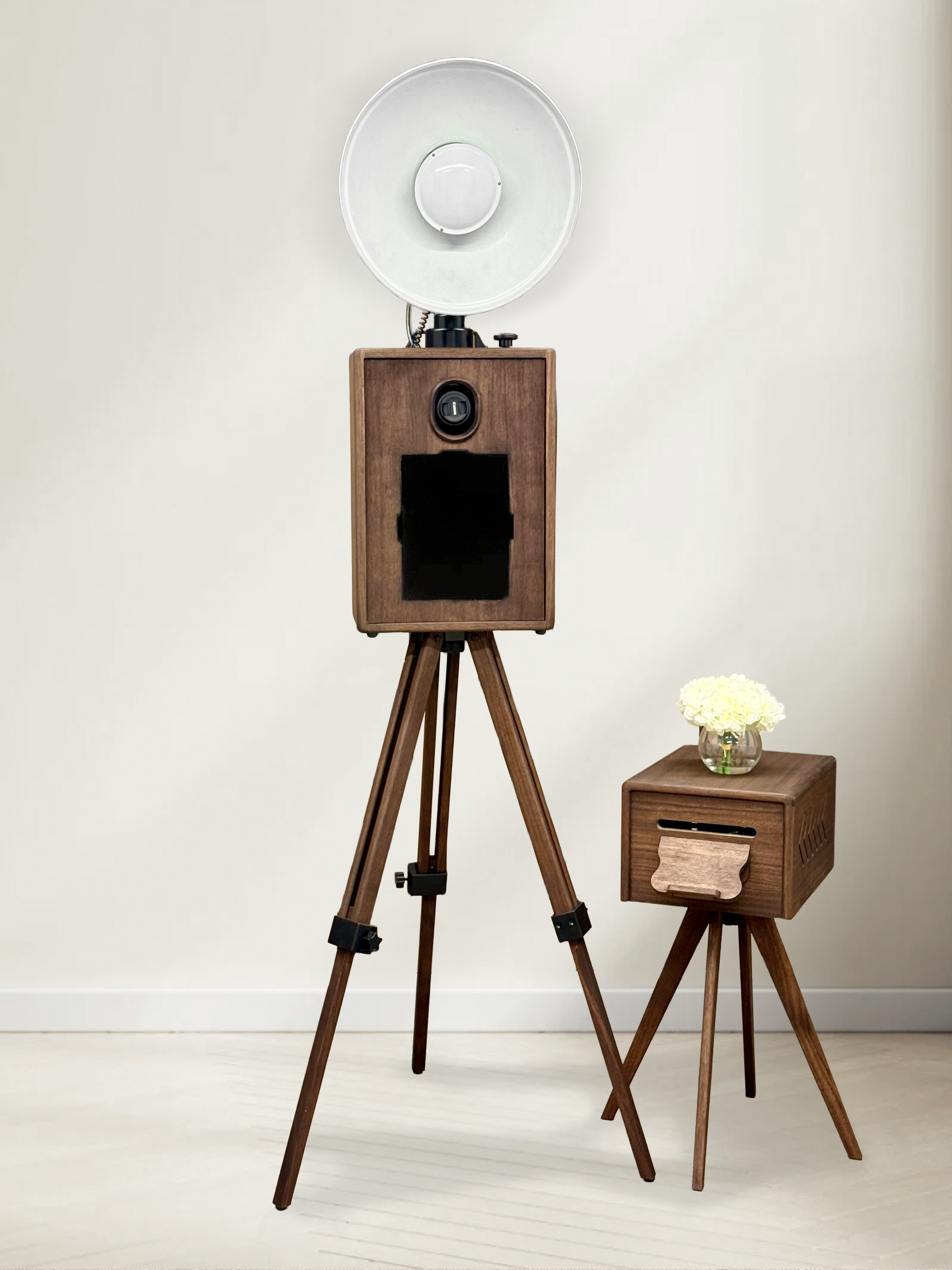 Glamour Booth - with Printer Stand Noir Edition (PBX Exclusive)